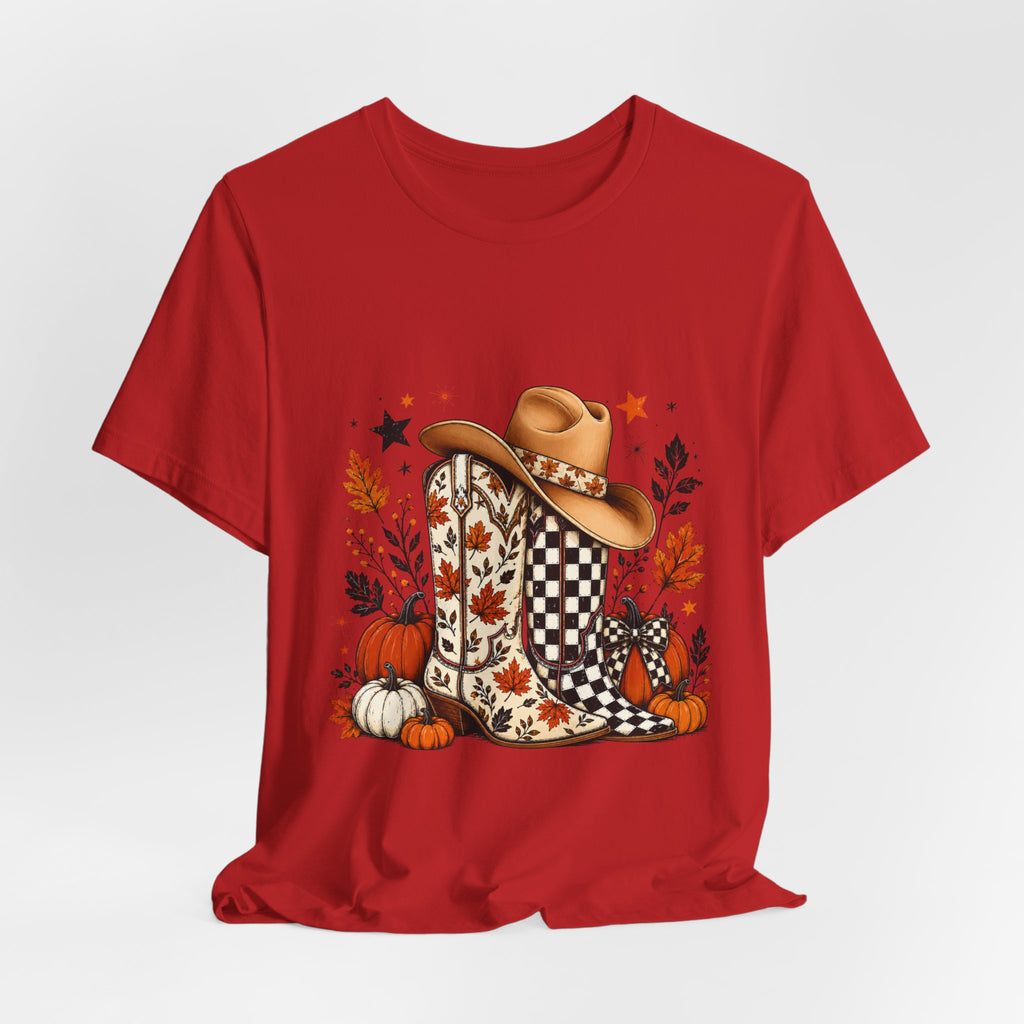 Fall boots Sleeve Tee