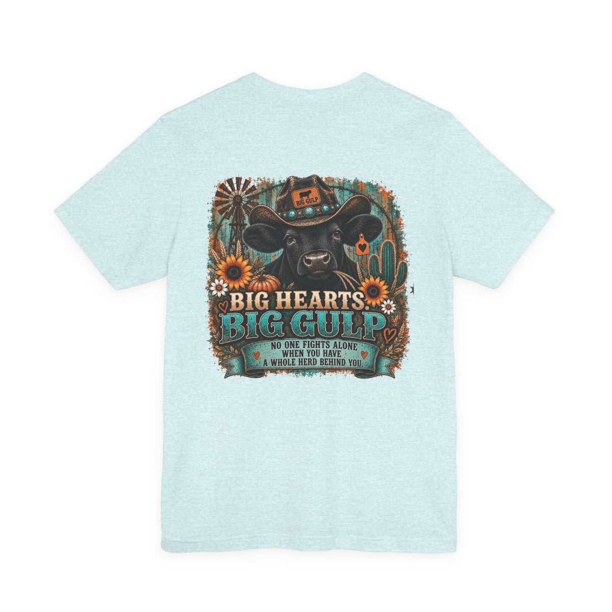 “Big Gulp Benefit” Short Sleeve Tee
