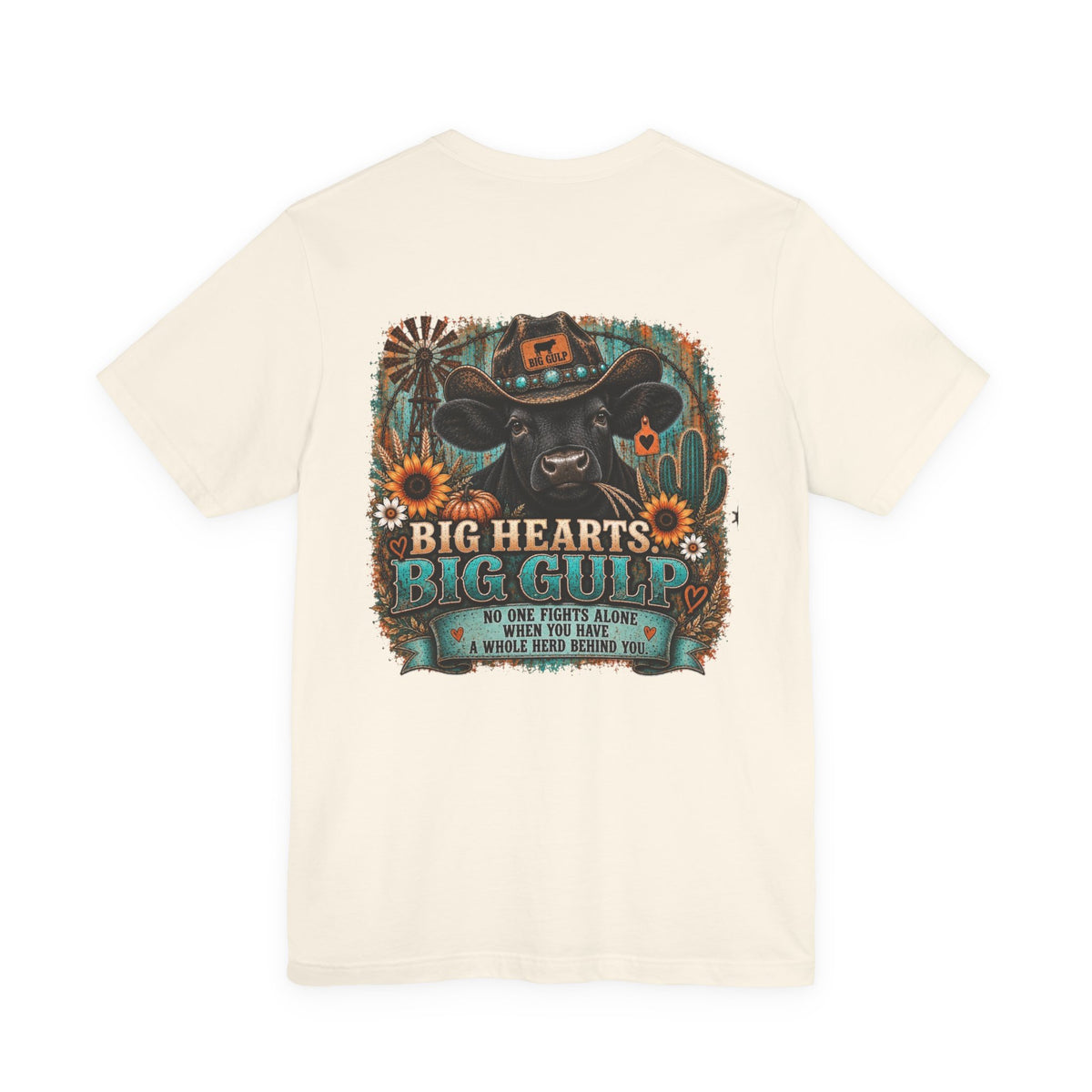 “Big Gulp Benefit” Short Sleeve Tee