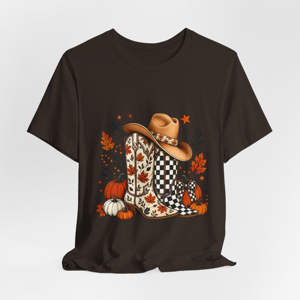 Fall boots Sleeve Tee