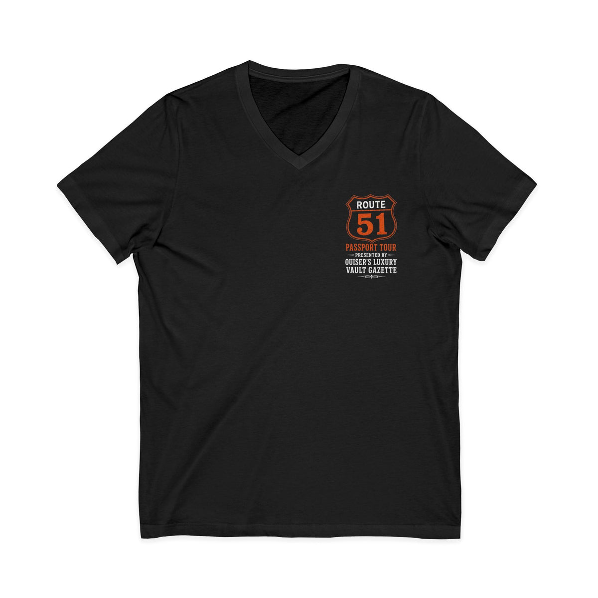 Unisex Jersey Short Sleeve V-Neck Tee