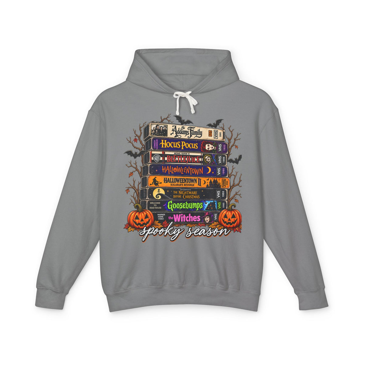 Spooky season Lightweight Hooded Sweatshirt