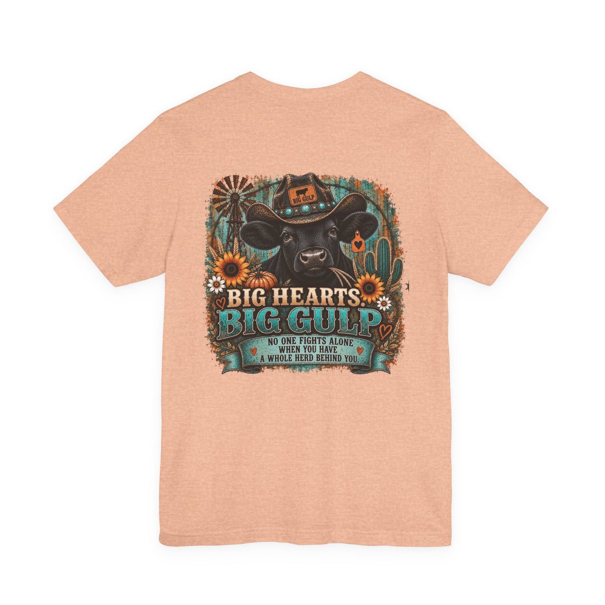 “Big Gulp Benefit” Short Sleeve Tee