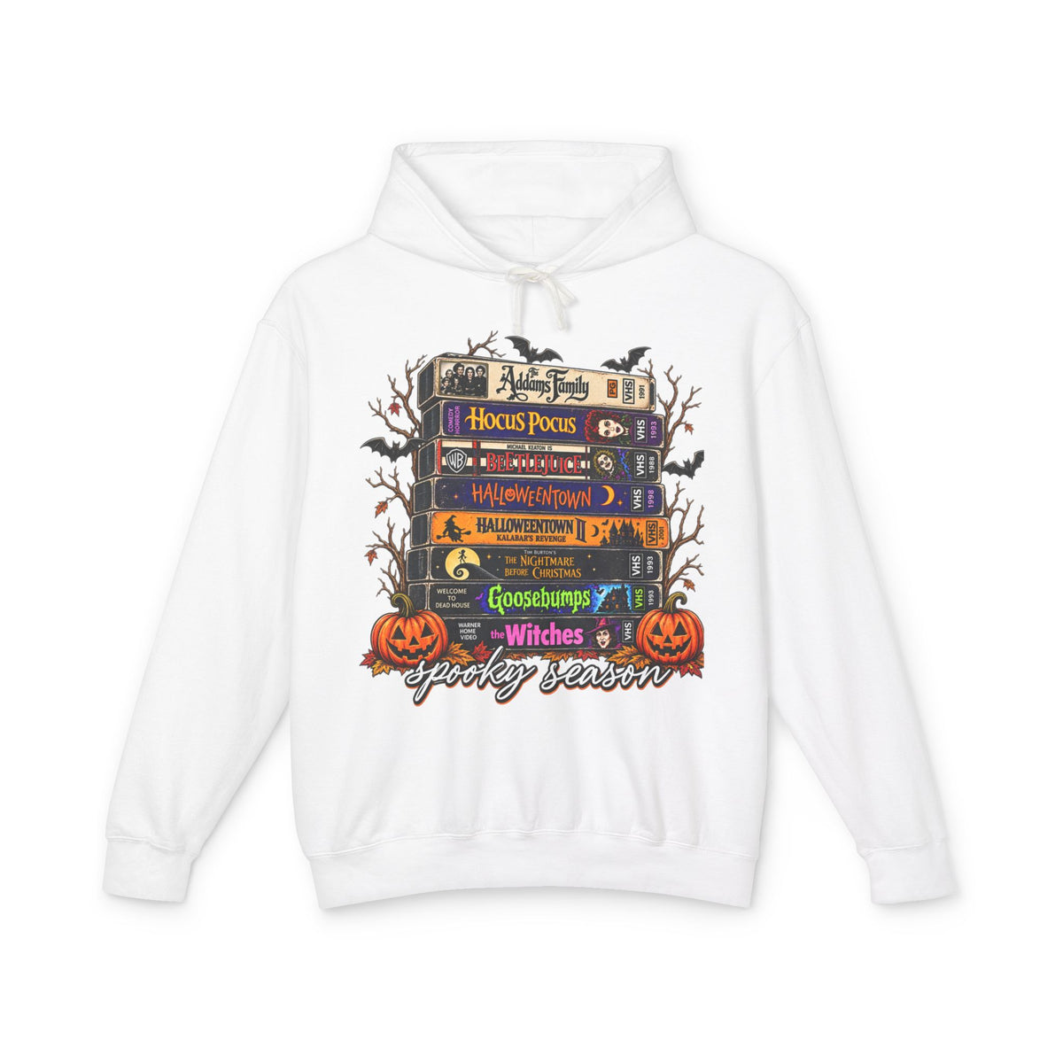Spooky season Lightweight Hooded Sweatshirt