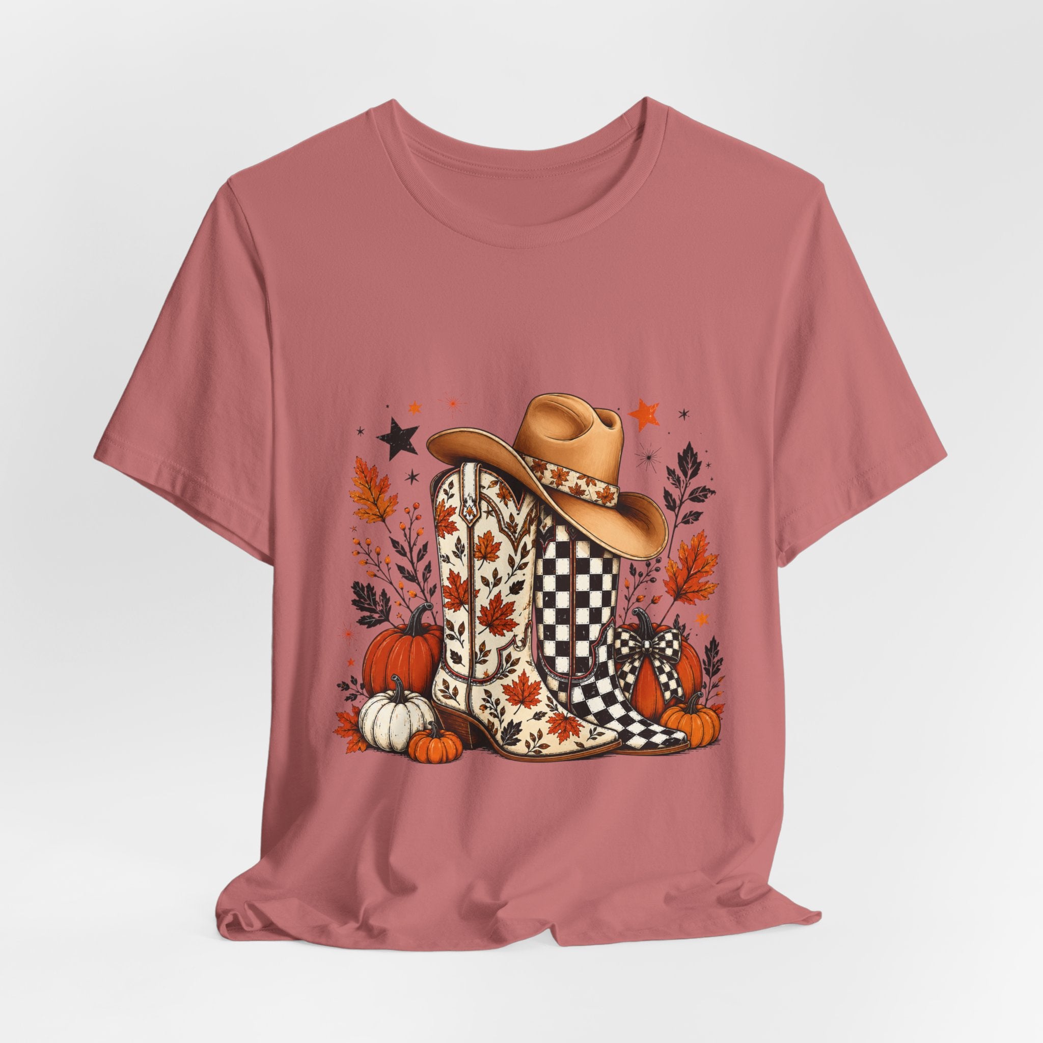 Fall boots Sleeve Tee