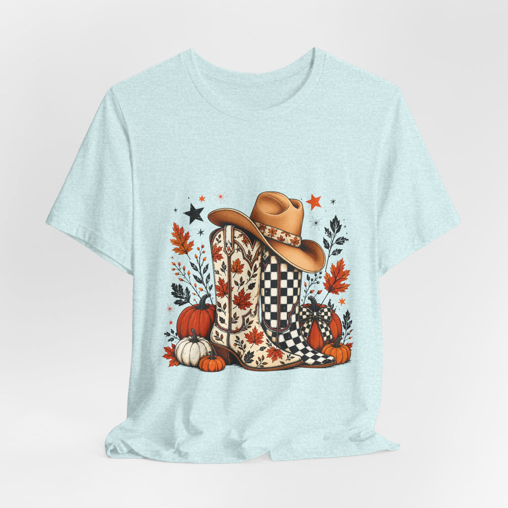 Fall boots Sleeve Tee