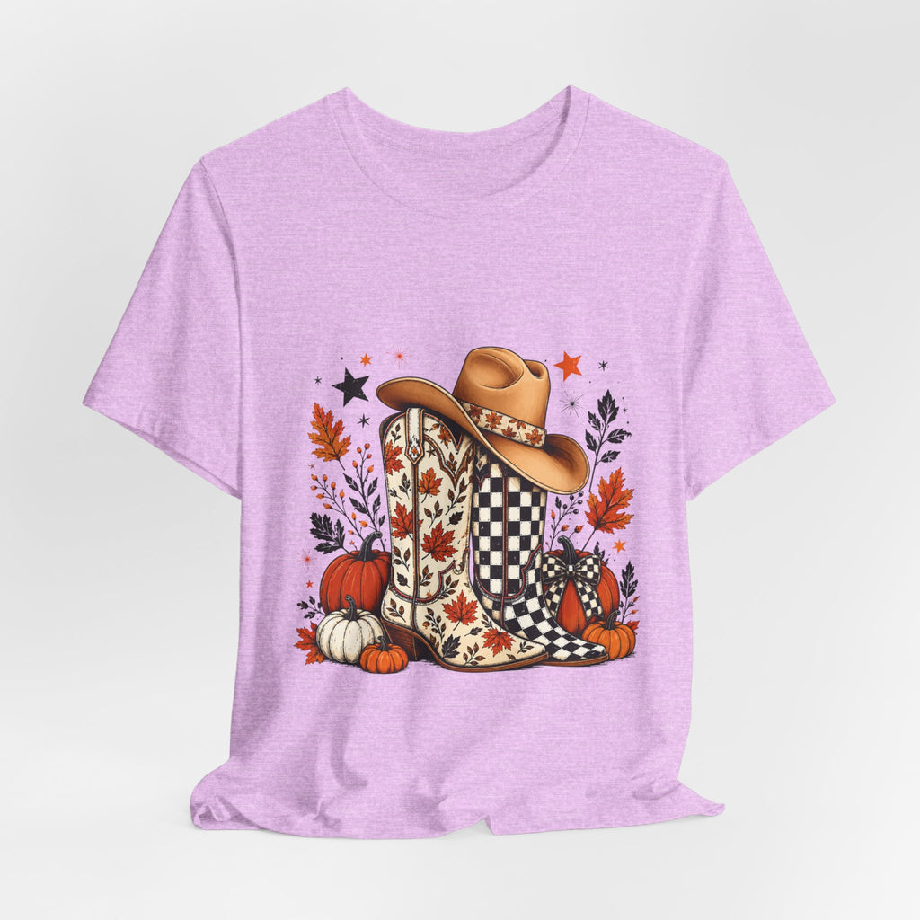 Fall boots Sleeve Tee
