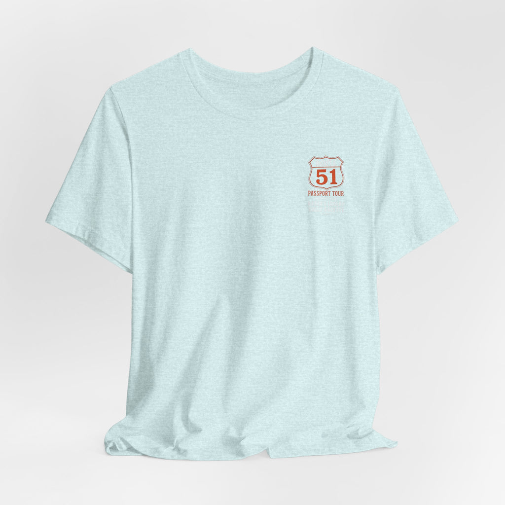 Dreamers Town Route 51 Passport Tour Tee