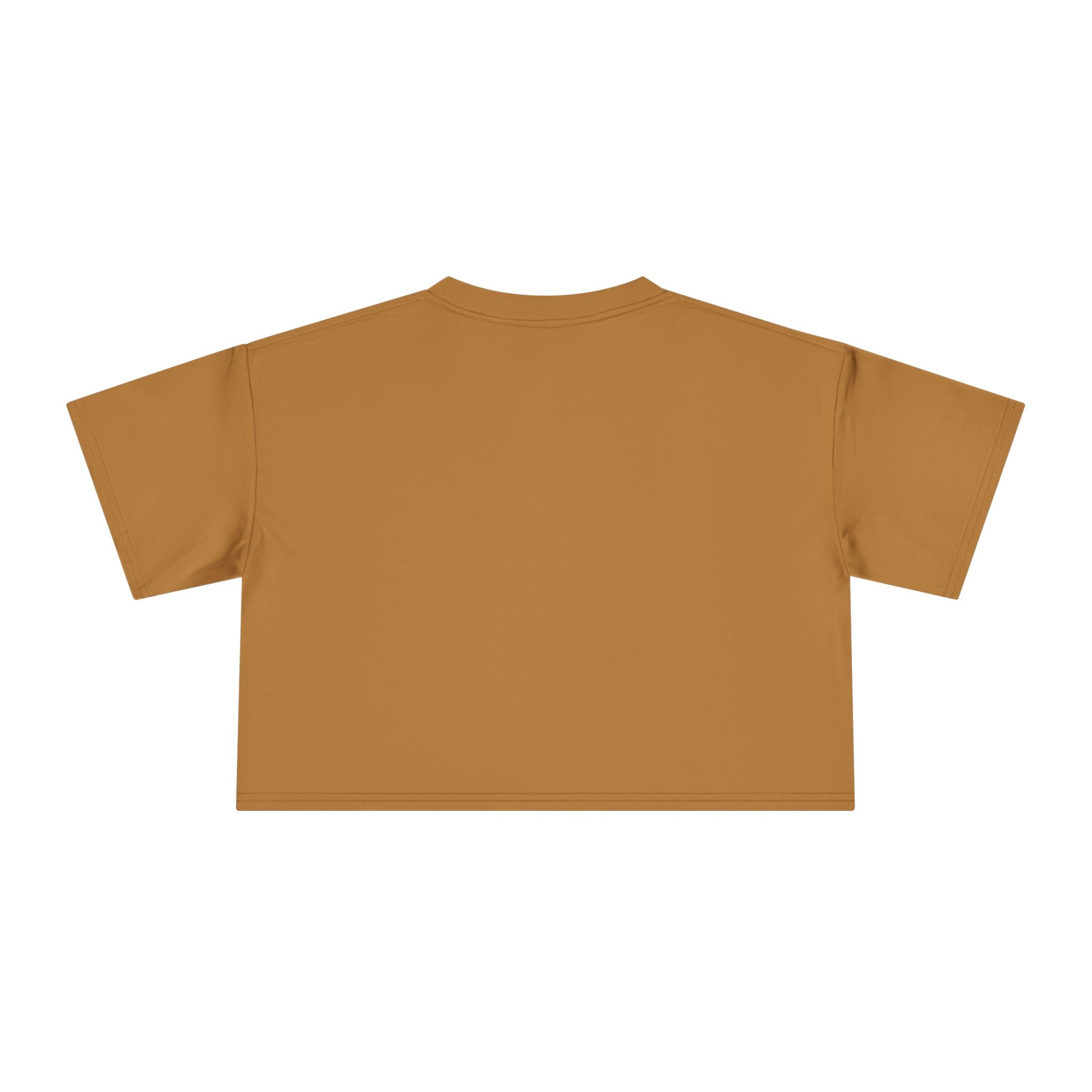 T-Bird Embossed Leather Cropped Tee