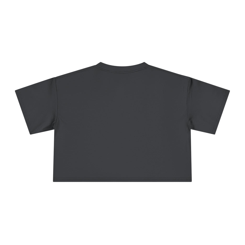T-Bird Embossed Leather Cropped Tee