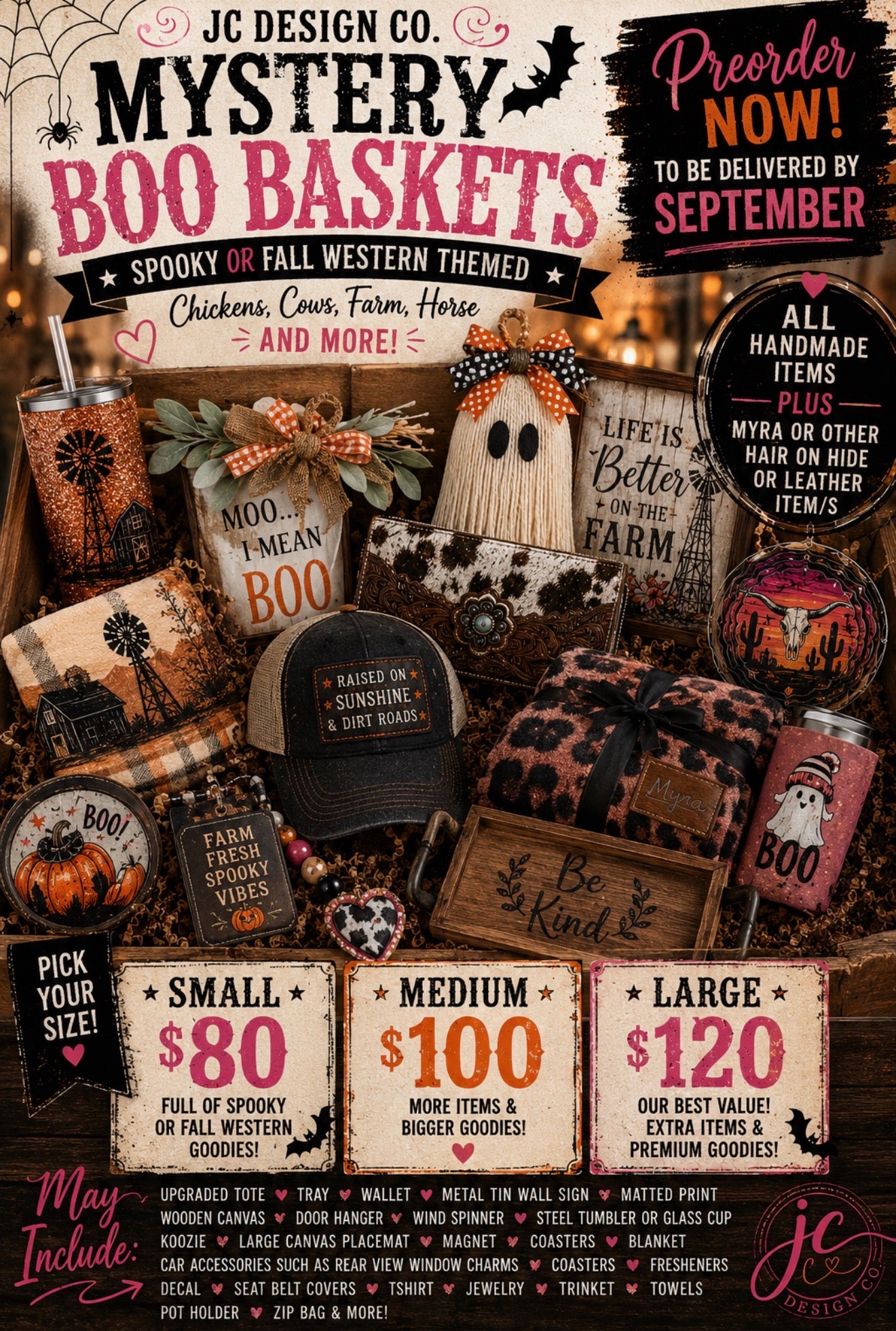 Adult Large Mystery Boo boxes