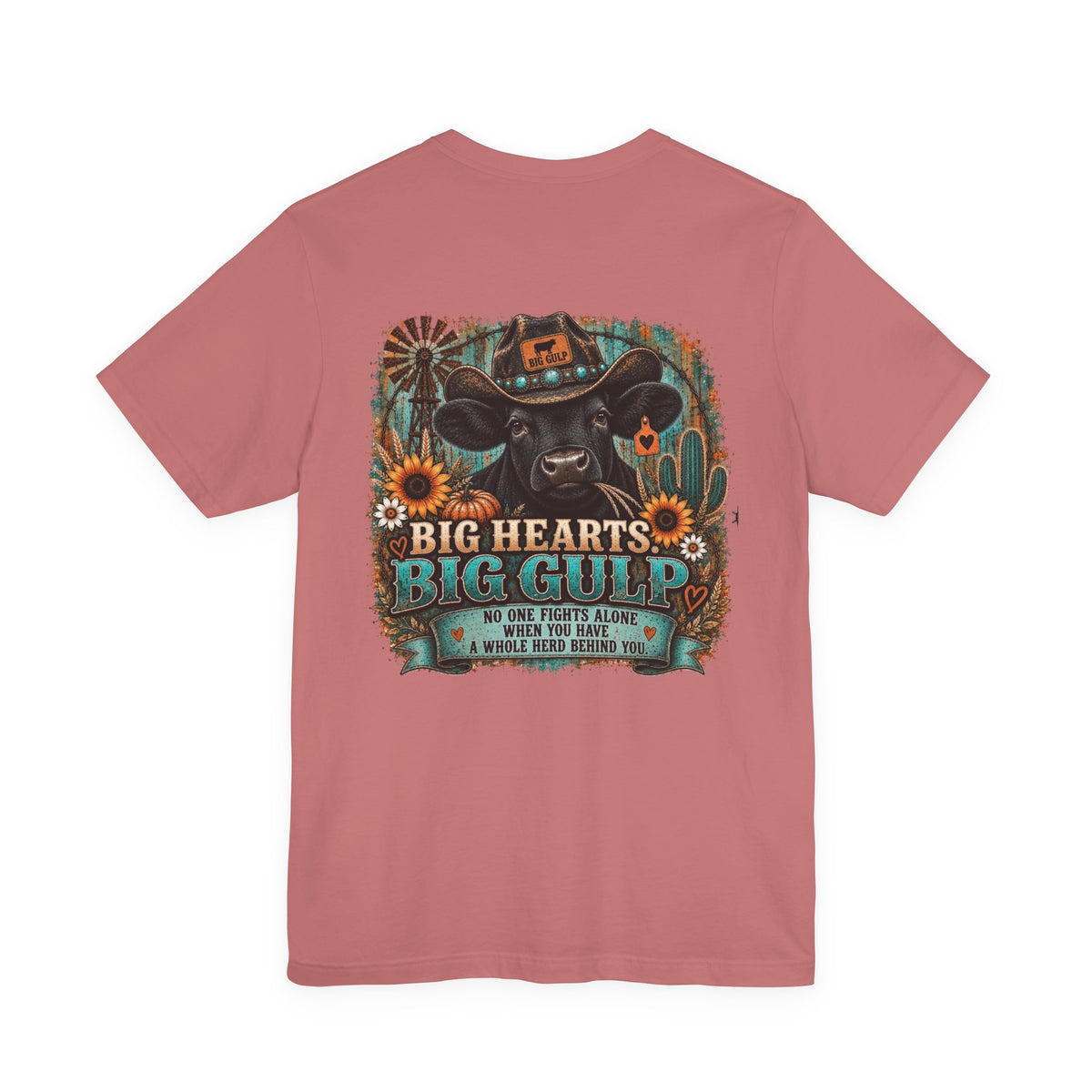“Big Gulp Benefit” Short Sleeve Tee