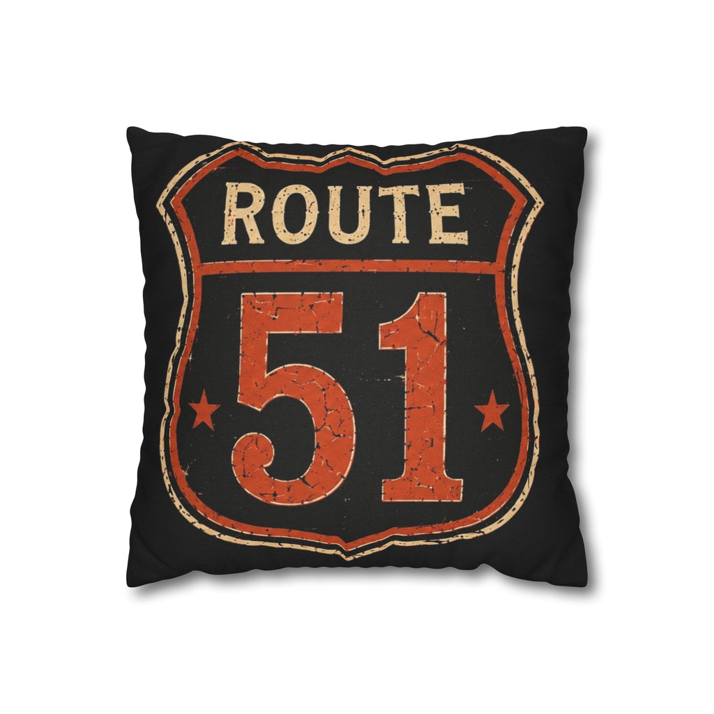 Dreamers Town Route 51 Pillowcase