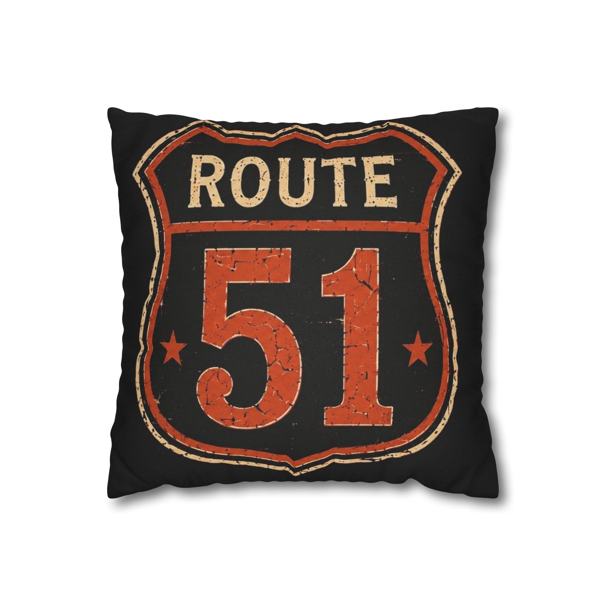 Dreamers Town Route 51 Pillowcase