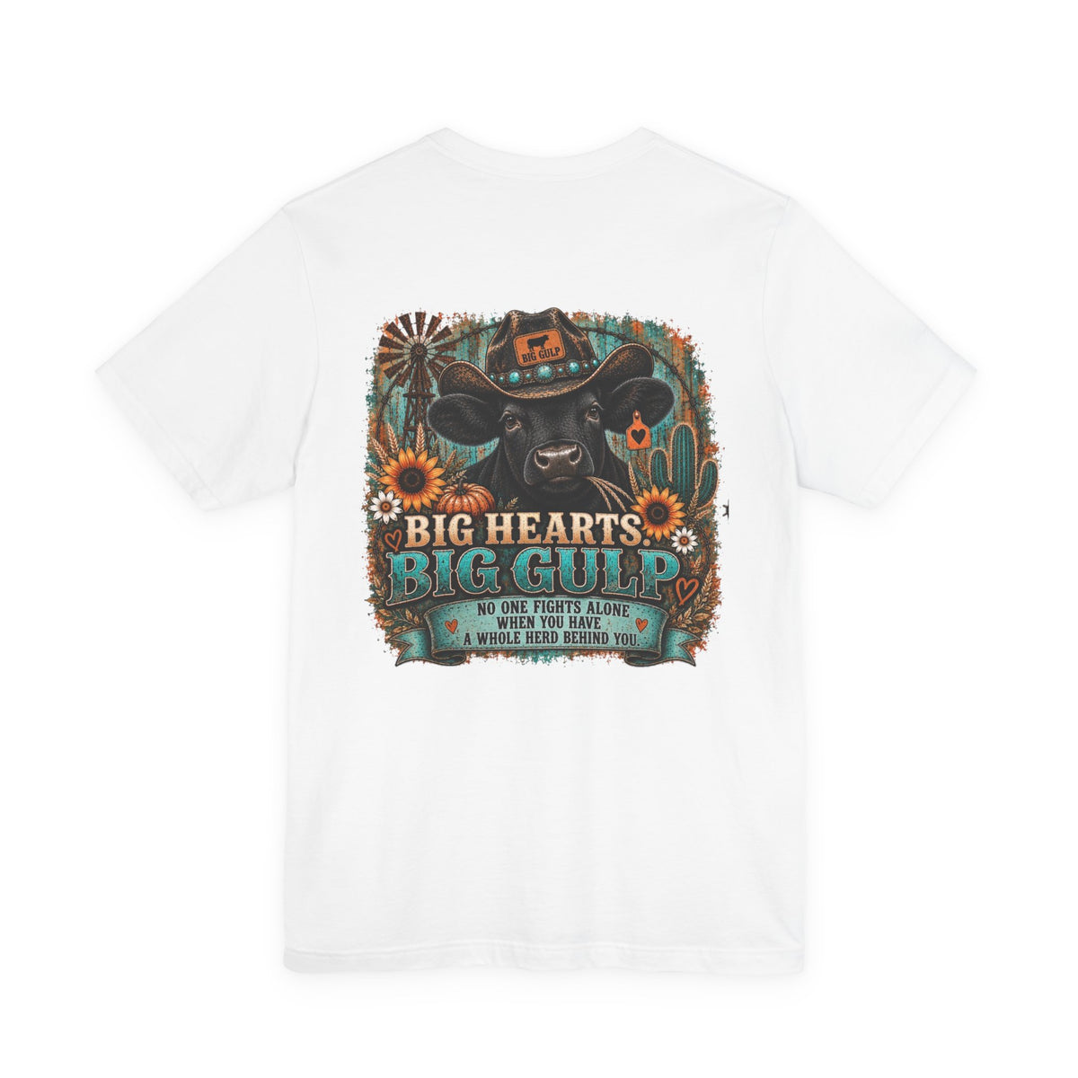 “Big Gulp Benefit” Short Sleeve Tee