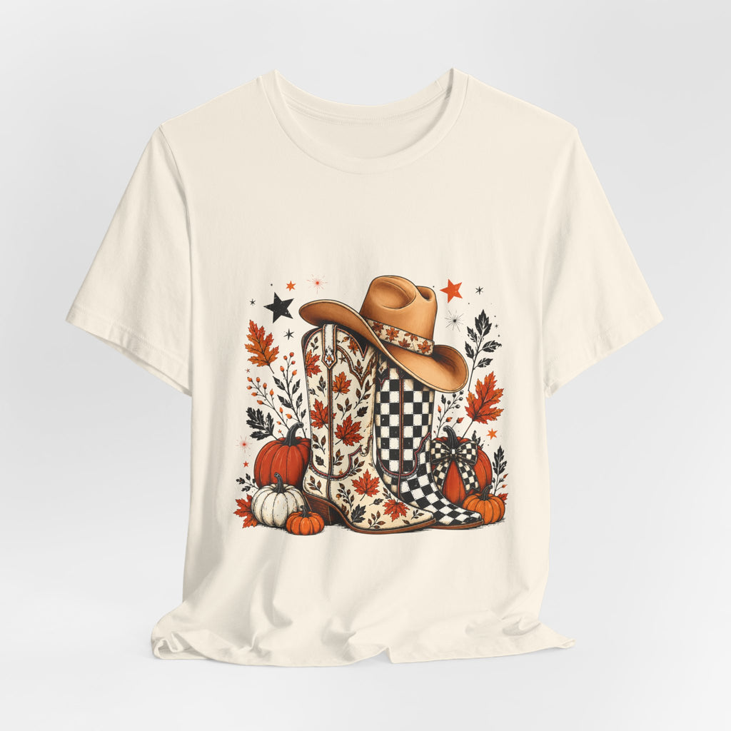 Fall boots Sleeve Tee