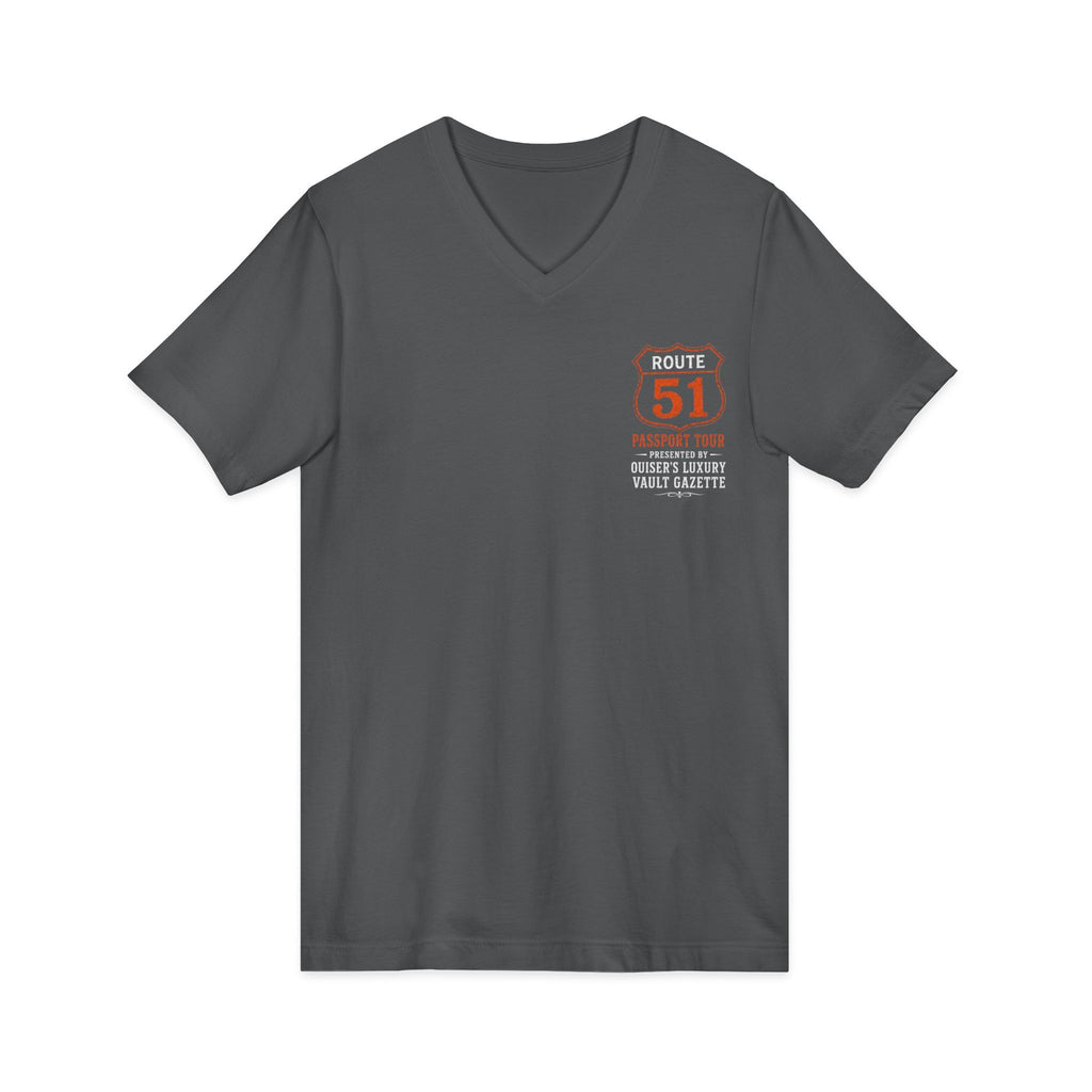 Unisex Jersey Short Sleeve V-Neck Tee