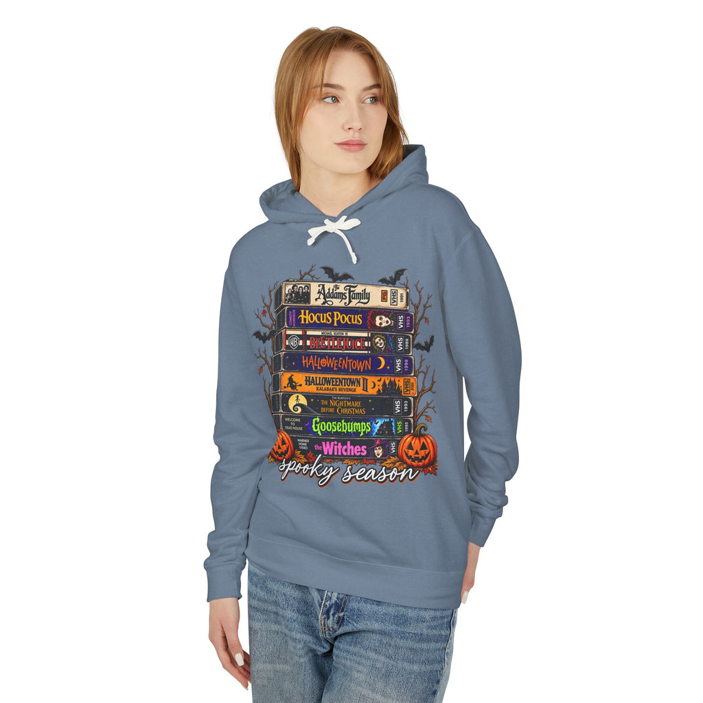Spooky season Lightweight Hooded Sweatshirt