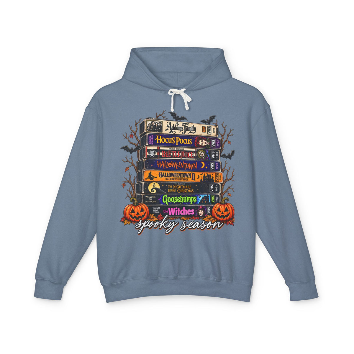 Spooky season Lightweight Hooded Sweatshirt