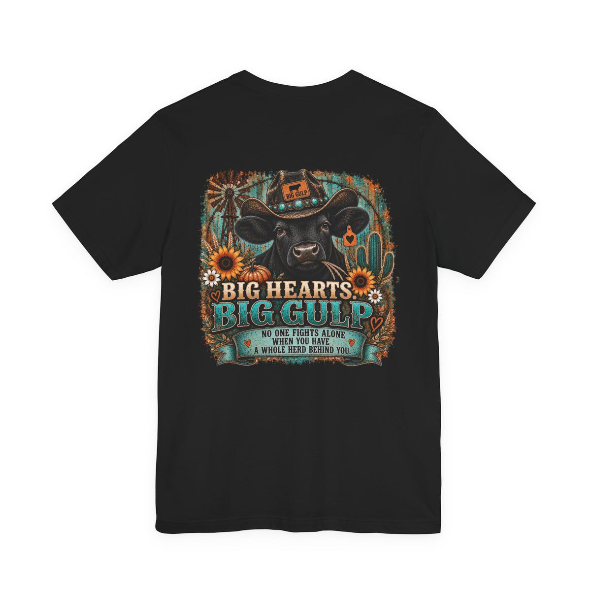 “Big Gulp Benefit” Short Sleeve Tee