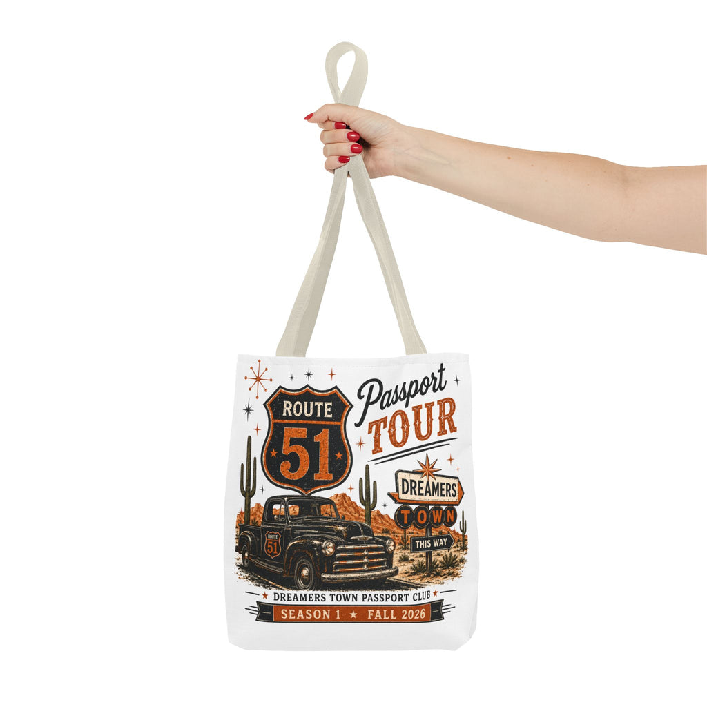 Route 51 Passport Tour Tote Bag (AOP)