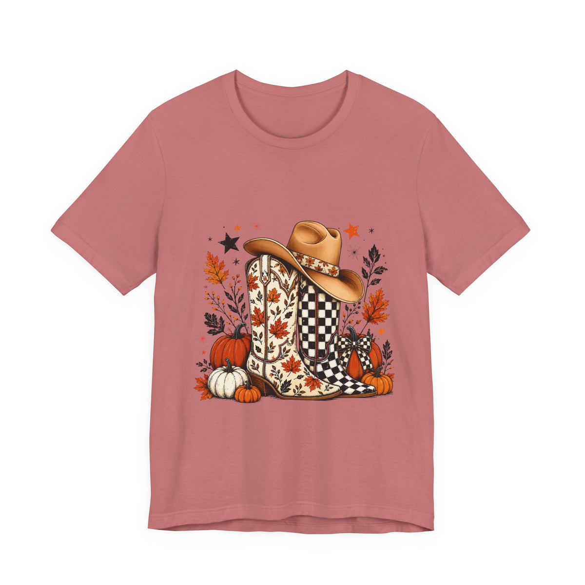 Fall boots Sleeve Tee