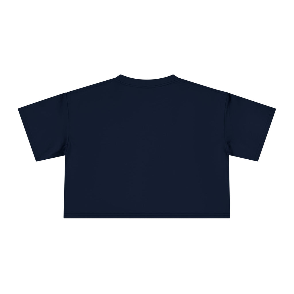T-Bird Embossed Leather Cropped Tee