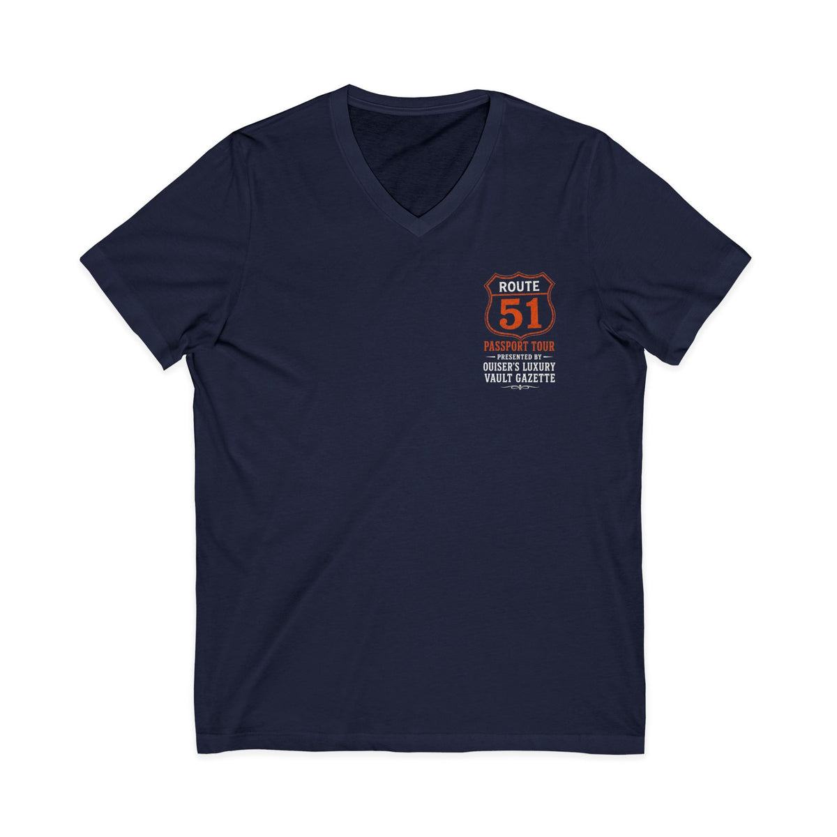Unisex Jersey Short Sleeve V-Neck Tee