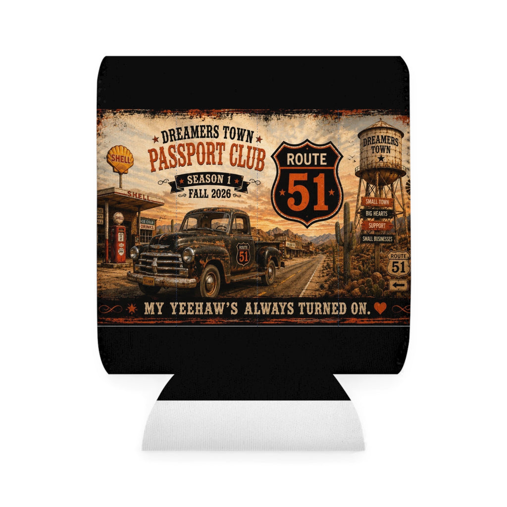 Dreamers Town Can Cooler Sleeve