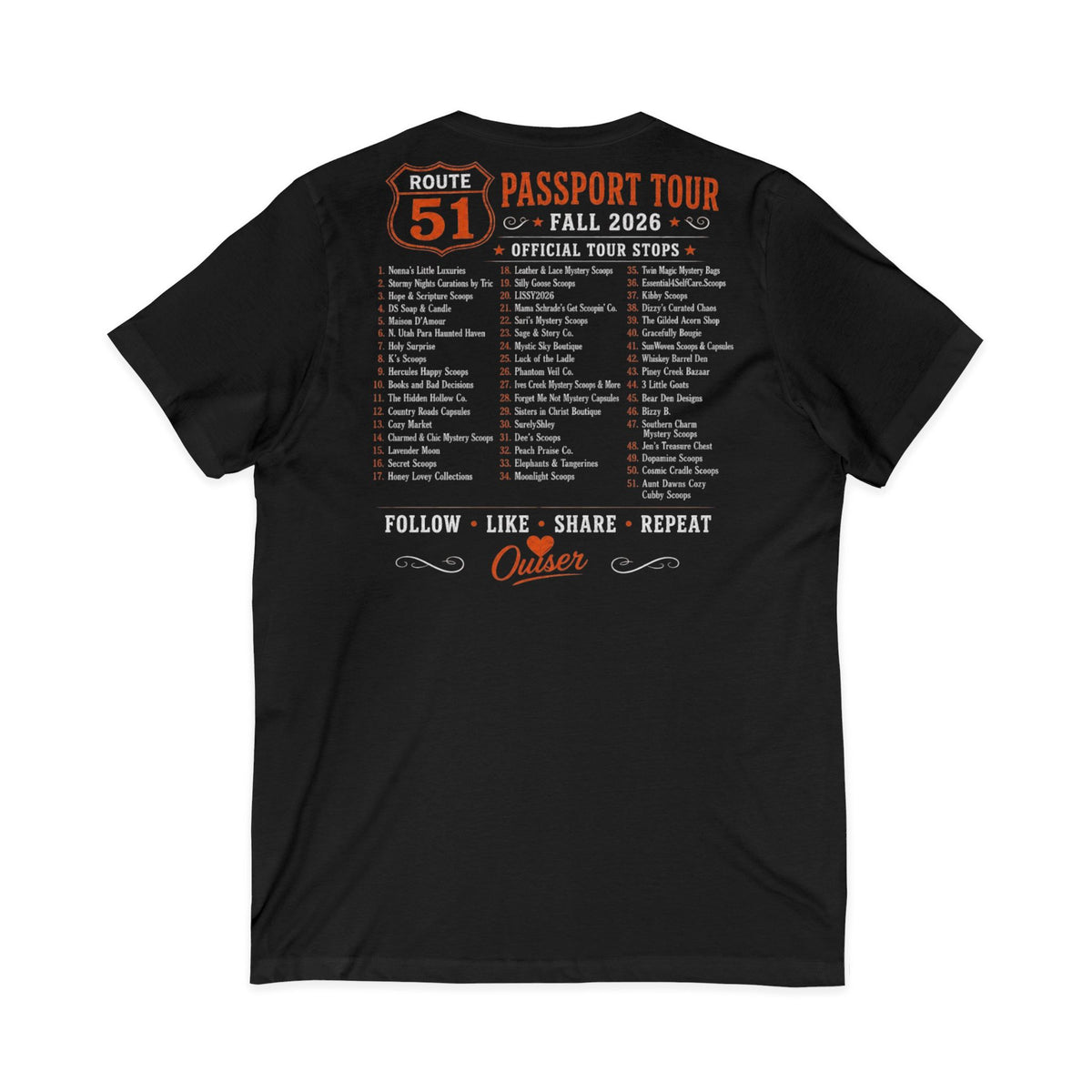 Unisex Jersey Short Sleeve V-Neck Tee