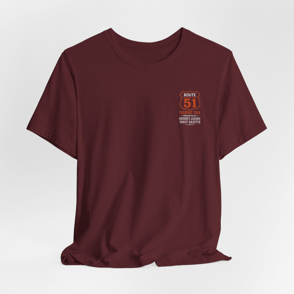 Dreamers Town Route 51 Passport Tour Tee