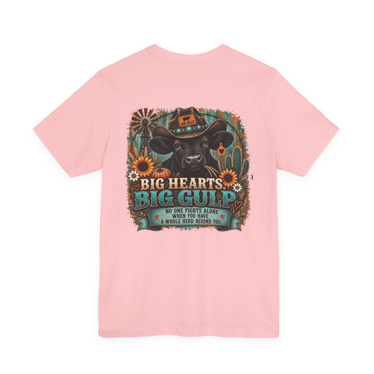 “Big Gulp Benefit” Short Sleeve Tee