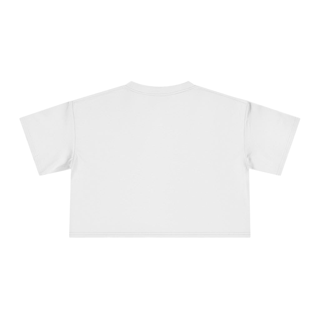 T-Bird Embossed Leather Cropped Tee