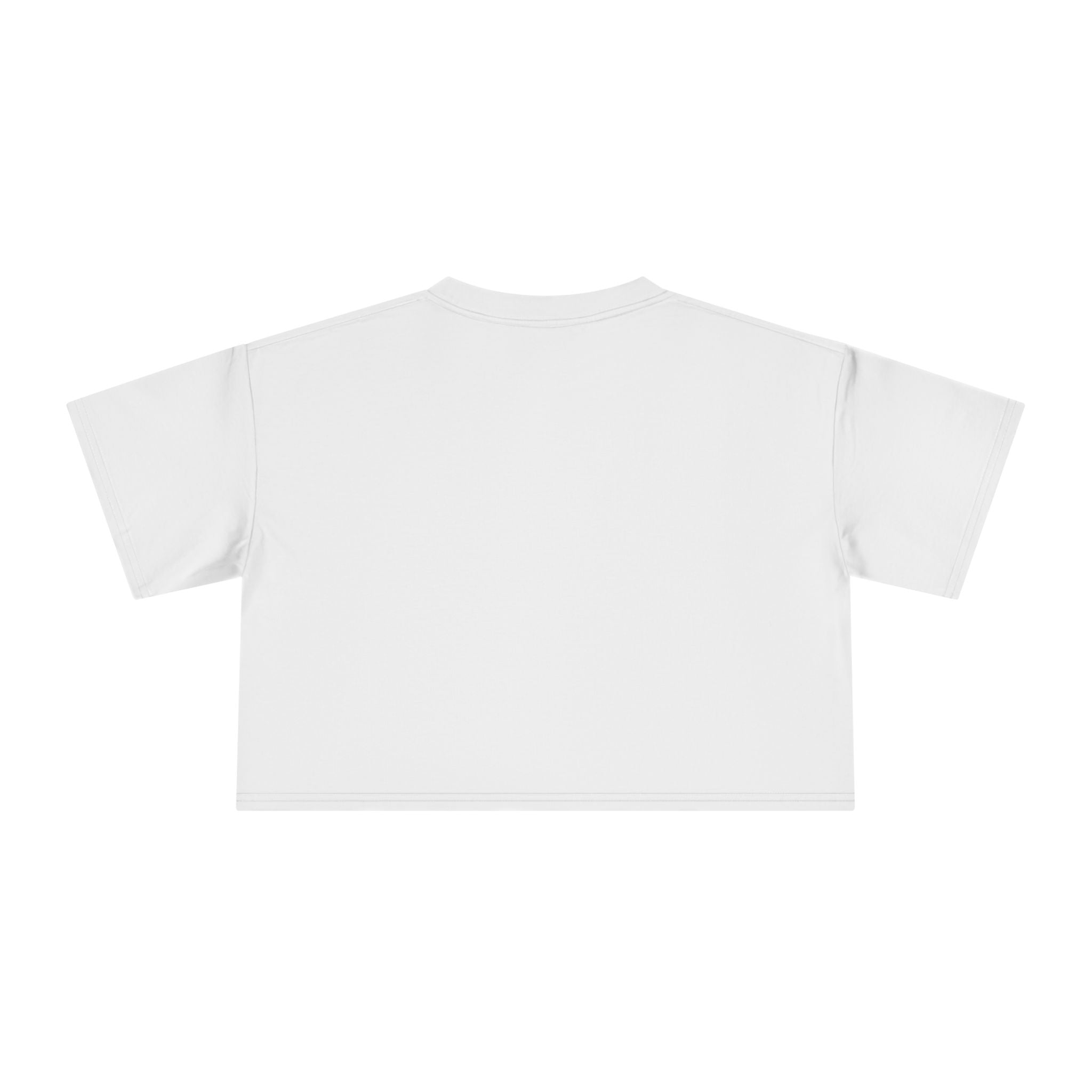 T-Bird Embossed Leather Cropped Tee