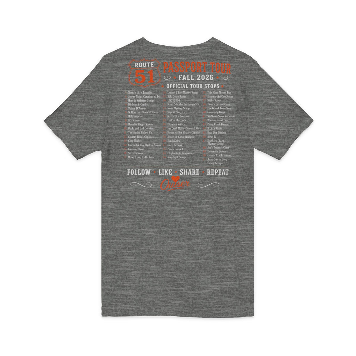 Unisex Jersey Short Sleeve V-Neck Tee