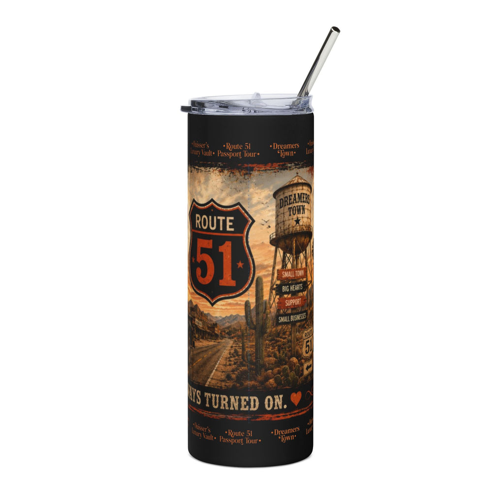 Dreamers Town Stainless Steel Tumbler, 20oz
