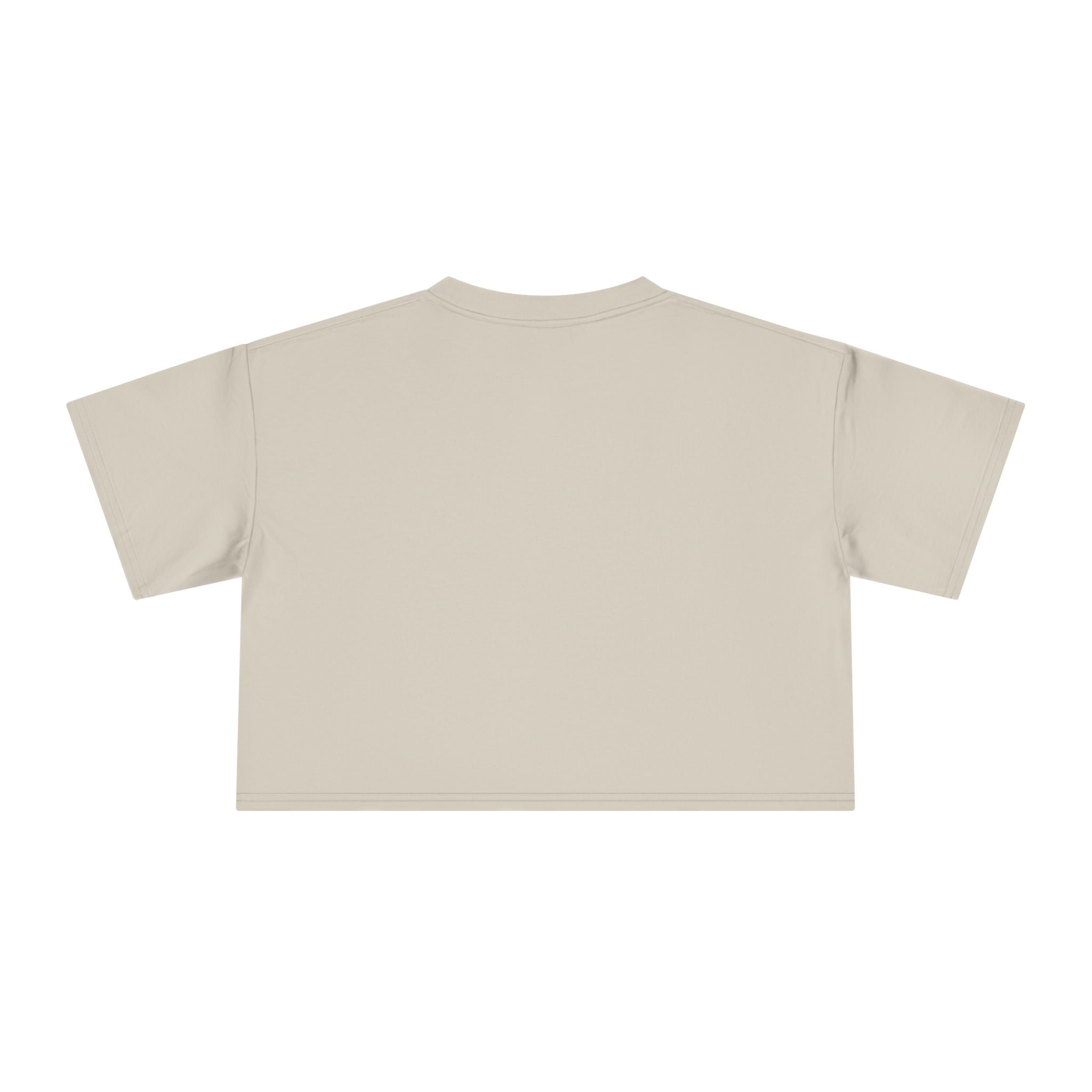 T-Bird Embossed Leather Cropped Tee