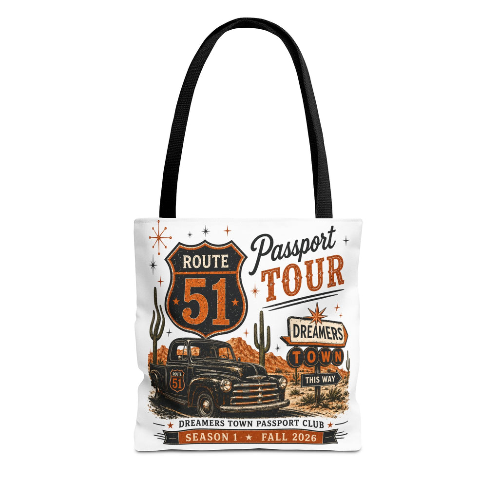 Route 51 Passport Tour Tote Bag (AOP)
