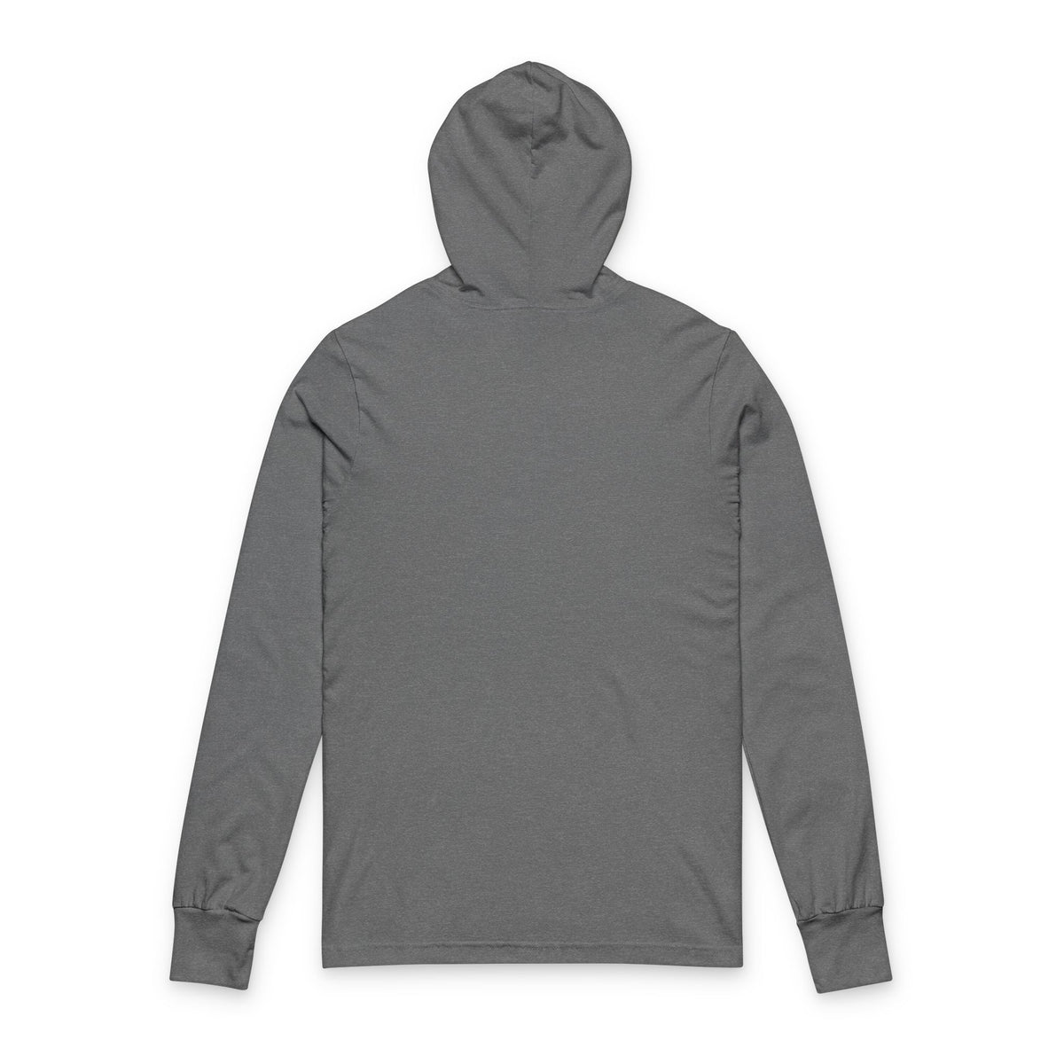 Black/white spooky Hooded Long Sleeve Tee
