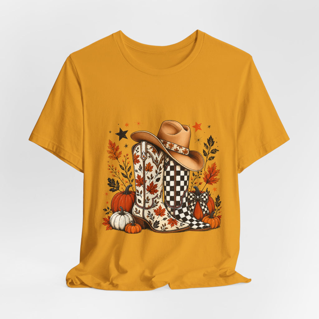 Fall boots Sleeve Tee