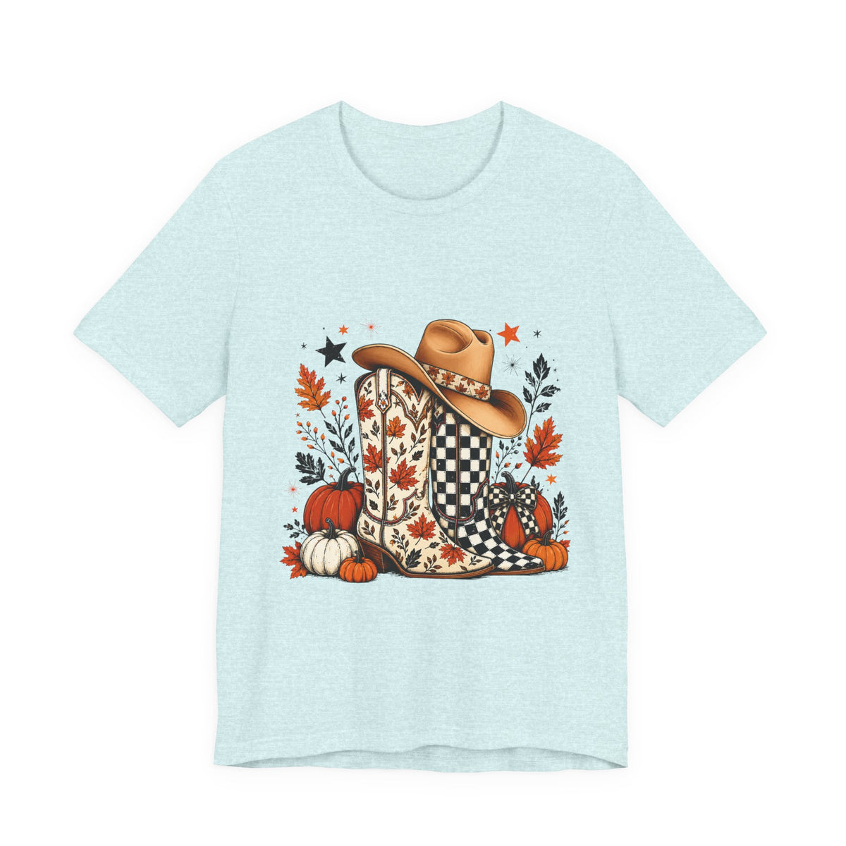Fall boots Sleeve Tee