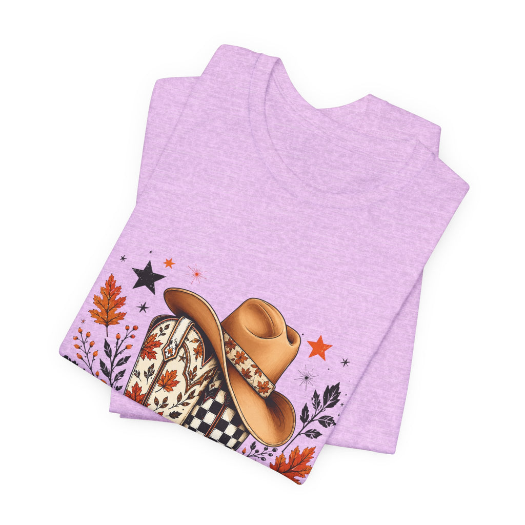 Fall boots Sleeve Tee
