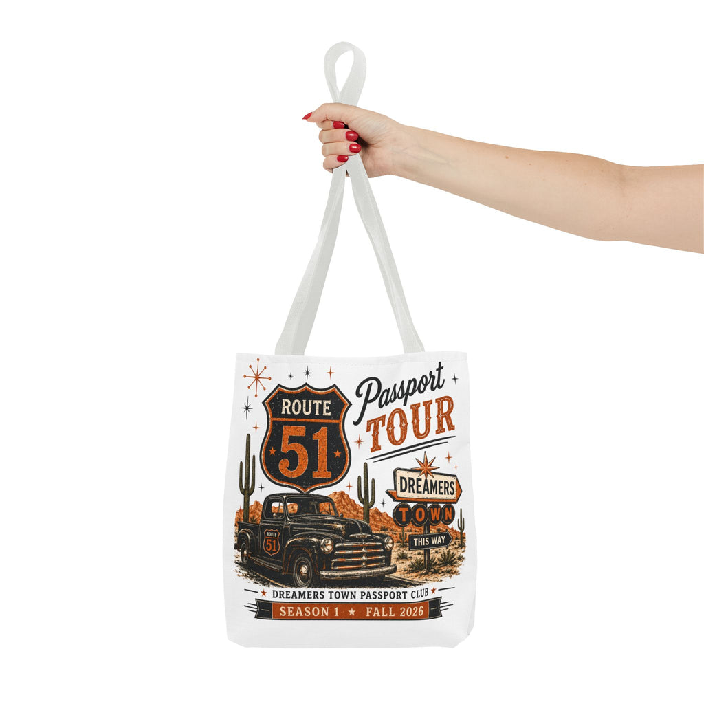 Route 51 Passport Tour Tote Bag (AOP)