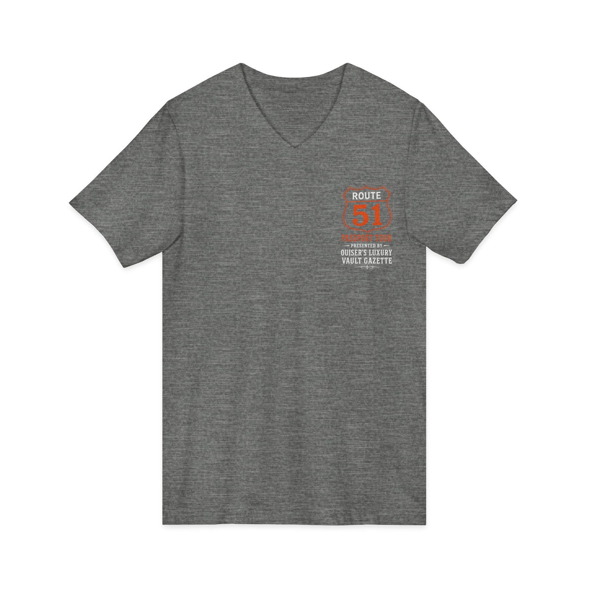 Unisex Jersey Short Sleeve V-Neck Tee