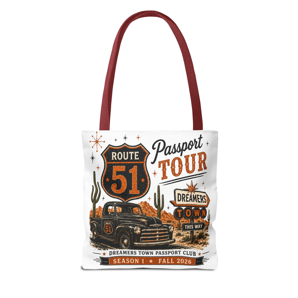 Route 51 Passport Tour Tote Bag (AOP)