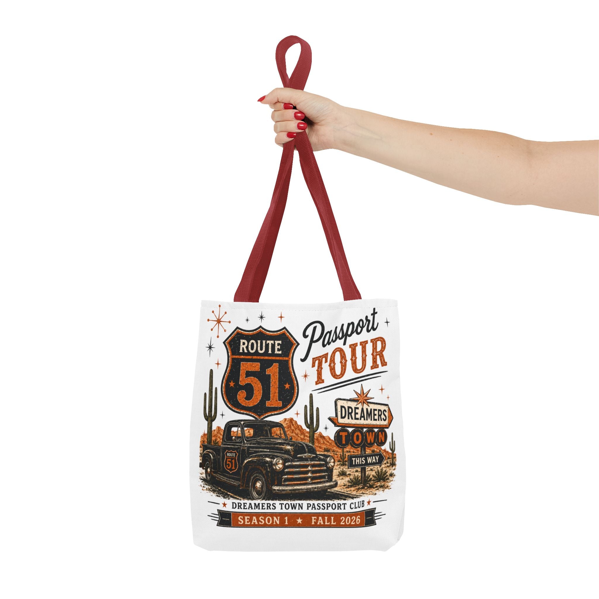 Route 51 Passport Tour Tote Bag (AOP)