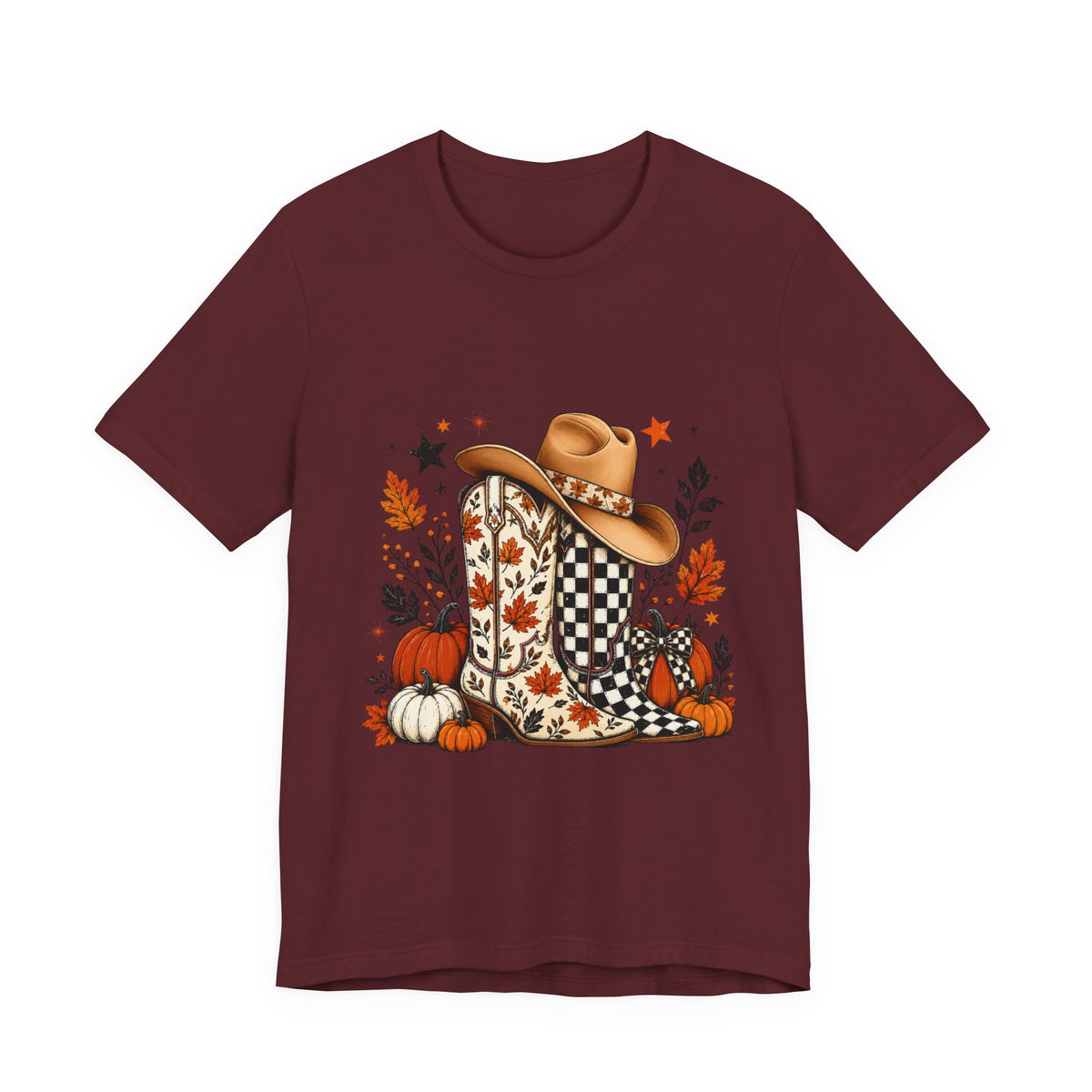 Fall boots Sleeve Tee