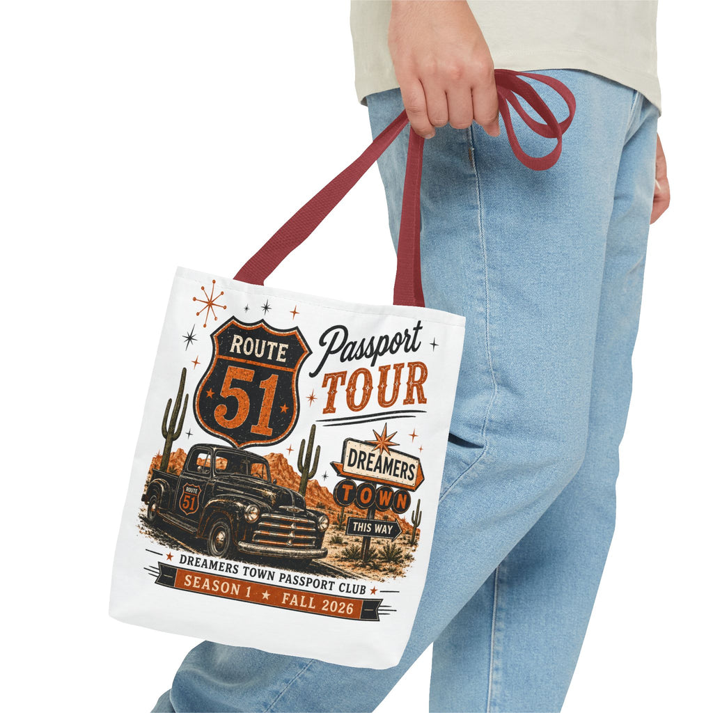 Route 51 Passport Tour Tote Bag (AOP)