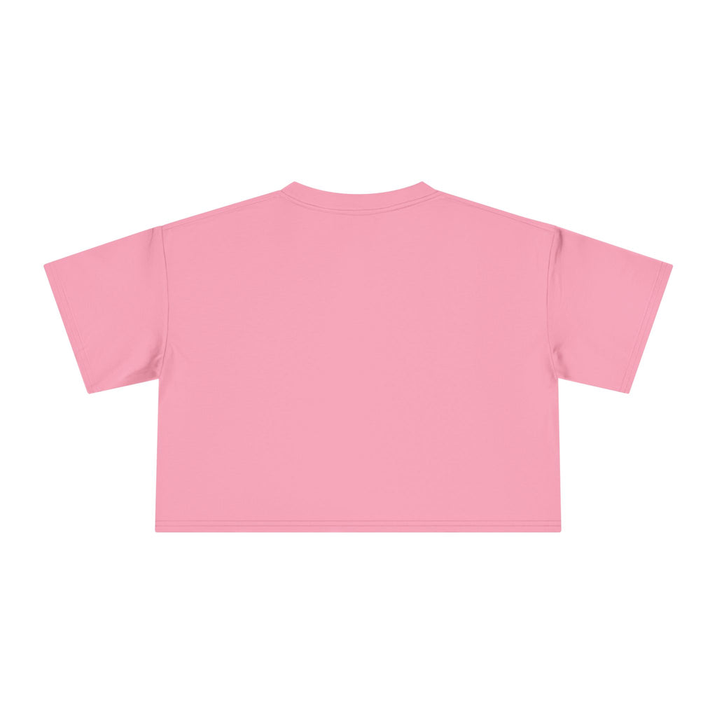 T-Bird Embossed Leather Cropped Tee