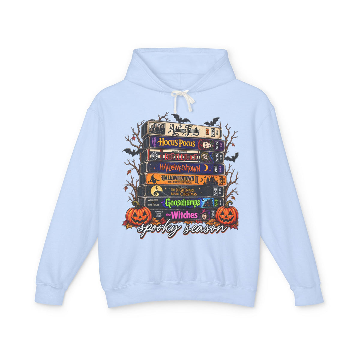 Spooky season Lightweight Hooded Sweatshirt